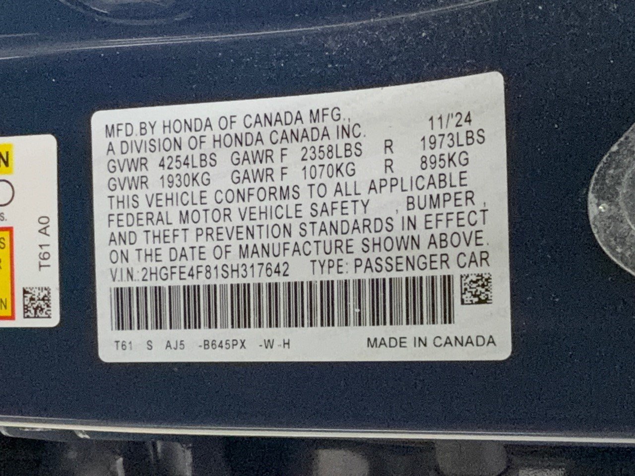 Used 2025 Honda Civic Sport Touring image 31