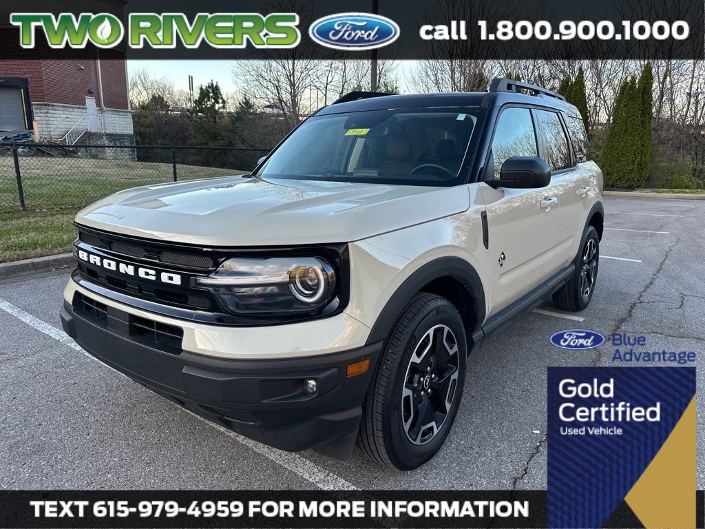 Certified 2024 Ford Bronco Sport Outer Banks w/ Tech Package image 1