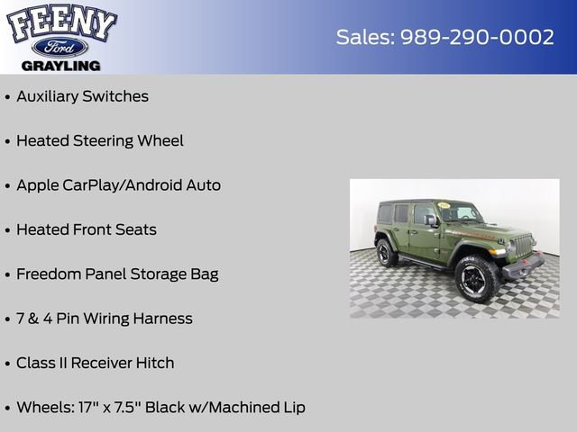 Used 2021 Jeep Wrangler Unlimited Rubicon w/ Cold Weather Group image 16