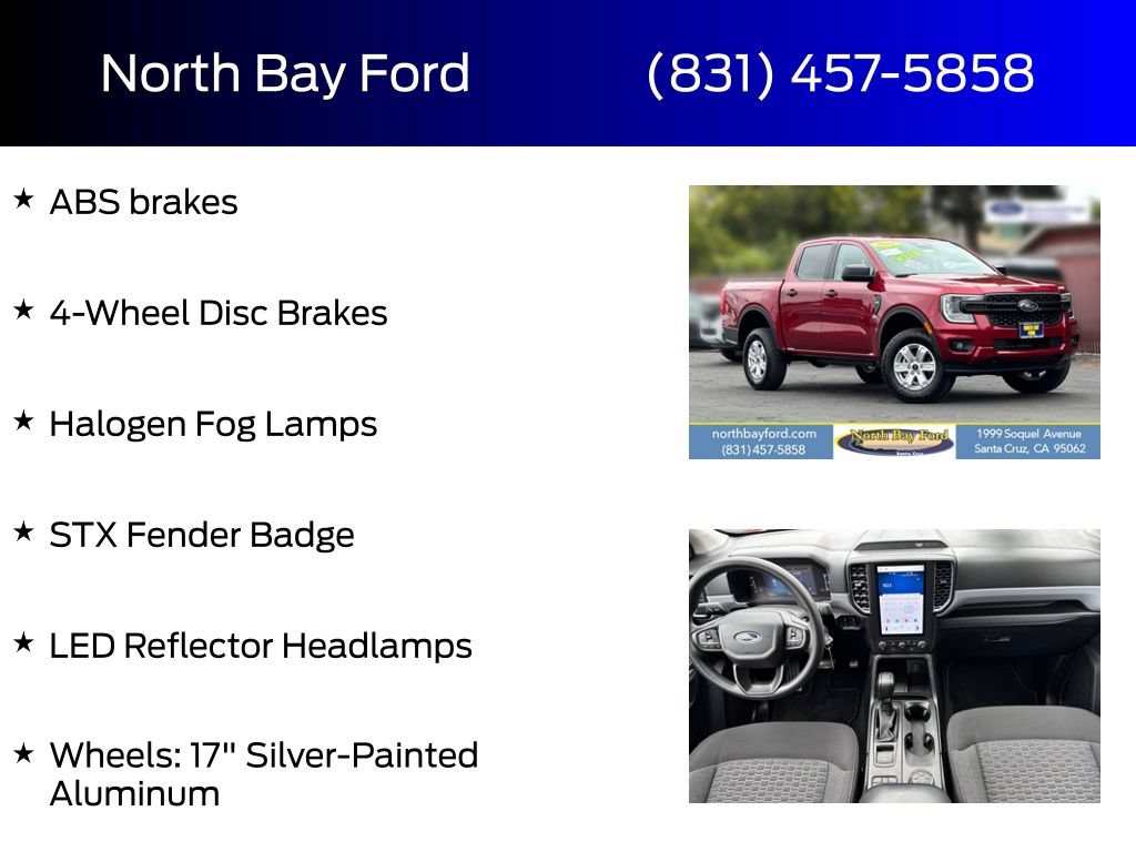 Certified 2025 Ford Ranger XL w/ Trailer Tow Package AWD/4WD image 8