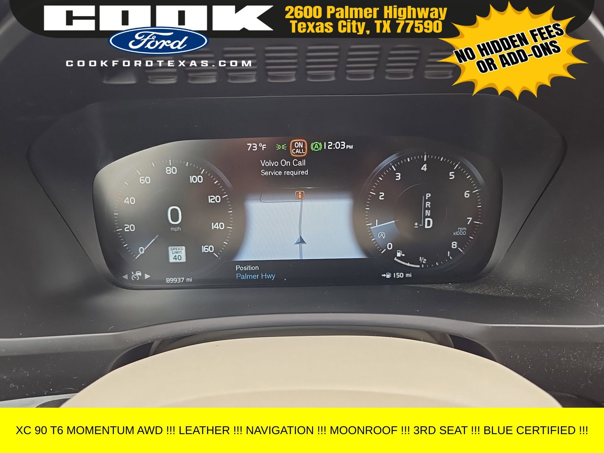 Used 2018 Volvo XC90 T6 Momentum w/ Convenience Package image 10