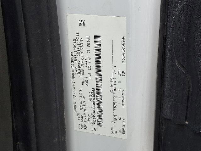 Certified 2021 Ford Transit 350 w/ Interior Upgrade Package image 27