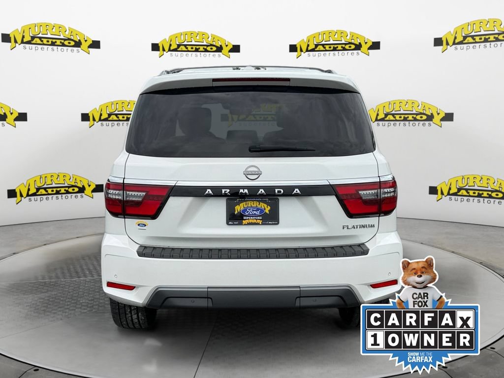 Used 2022 Nissan Armada Platinum w/ Captain's Chairs Package RWD image 4