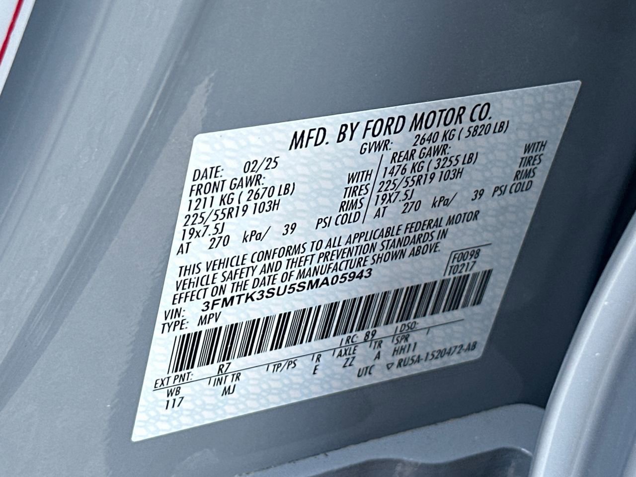 Certified 2025 Ford Mustang Mach-E Premium image 35