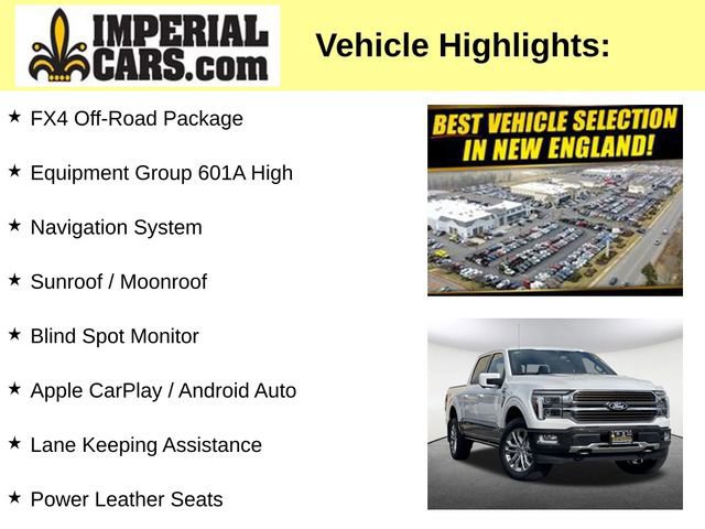 Certified 2024 Ford F150 King Ranch w/ FX4 Off-Road Package image 11