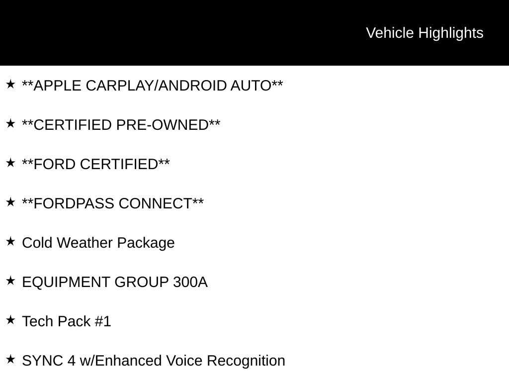 Certified 2024 Ford Escape ST-Line w/ Tech Pack #1 AWD/4WD image 10