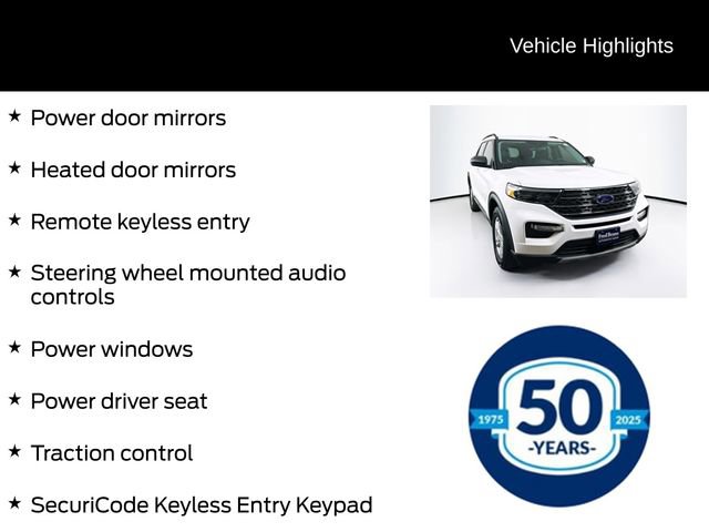 Certified 2022 Ford Explorer XLT w/ Equipment Group 202A image 21