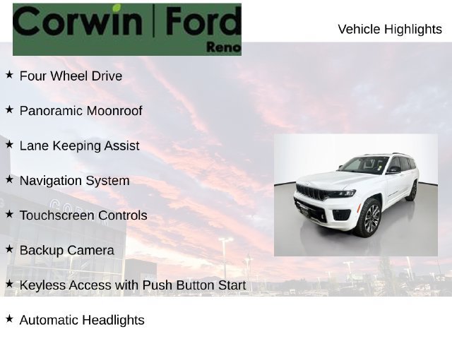 Used 2021 Jeep Grand Cherokee L Overland AWD/4WD image 7