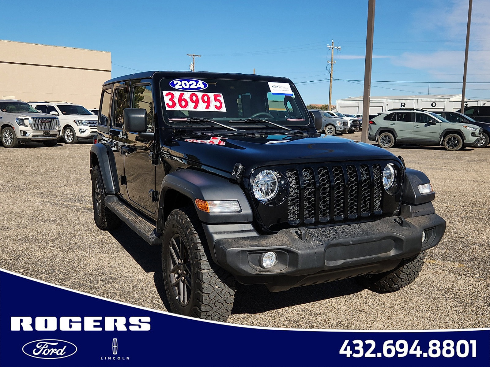 Used 2024 Jeep Wrangler Unlimited Sport image 7