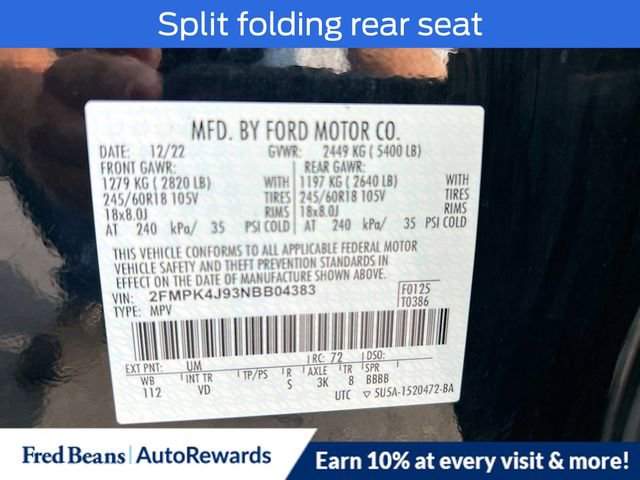 Certified 2022 Ford Edge SEL image 34