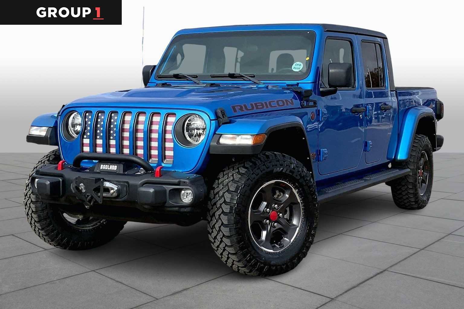 Used 2021 Jeep Gladiator Rubicon w/ Trailer Tow Package image 1