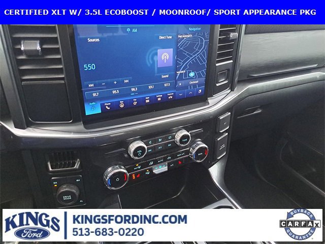 Certified 2023 Ford F150 XLT w/ Equipment Group 302A High image 13