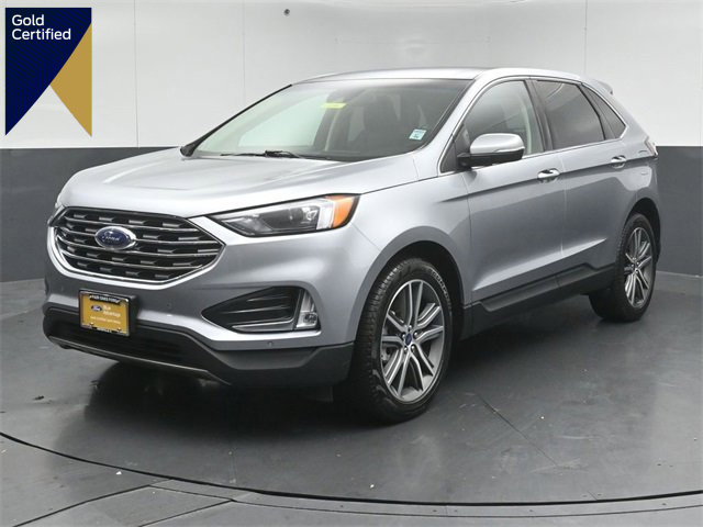 Certified 2022 Ford Edge Titanium w/ Class II Trailer Tow Package