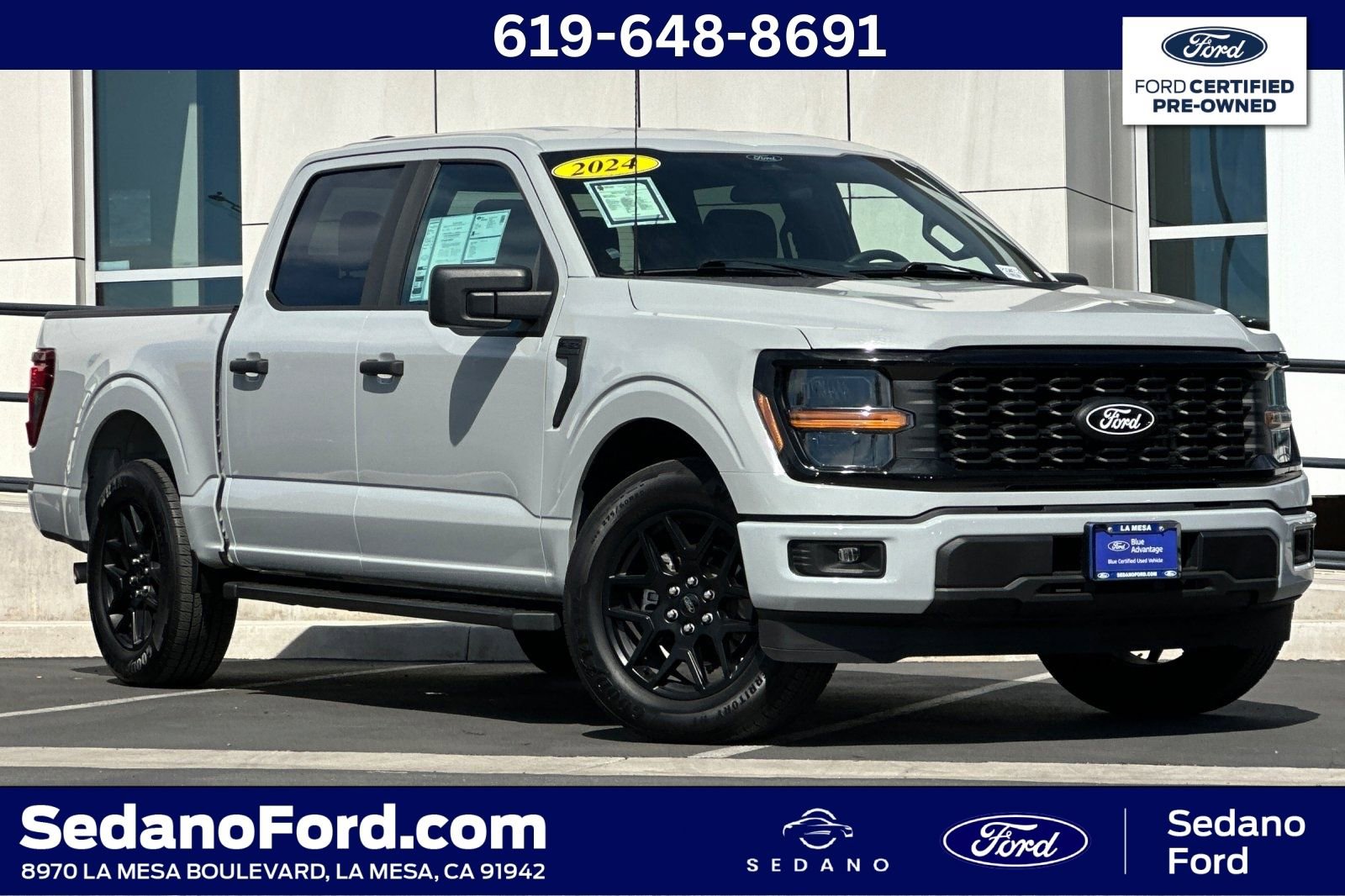 Certified 2024 Ford F150 STX w/ STX Black Appearance Package