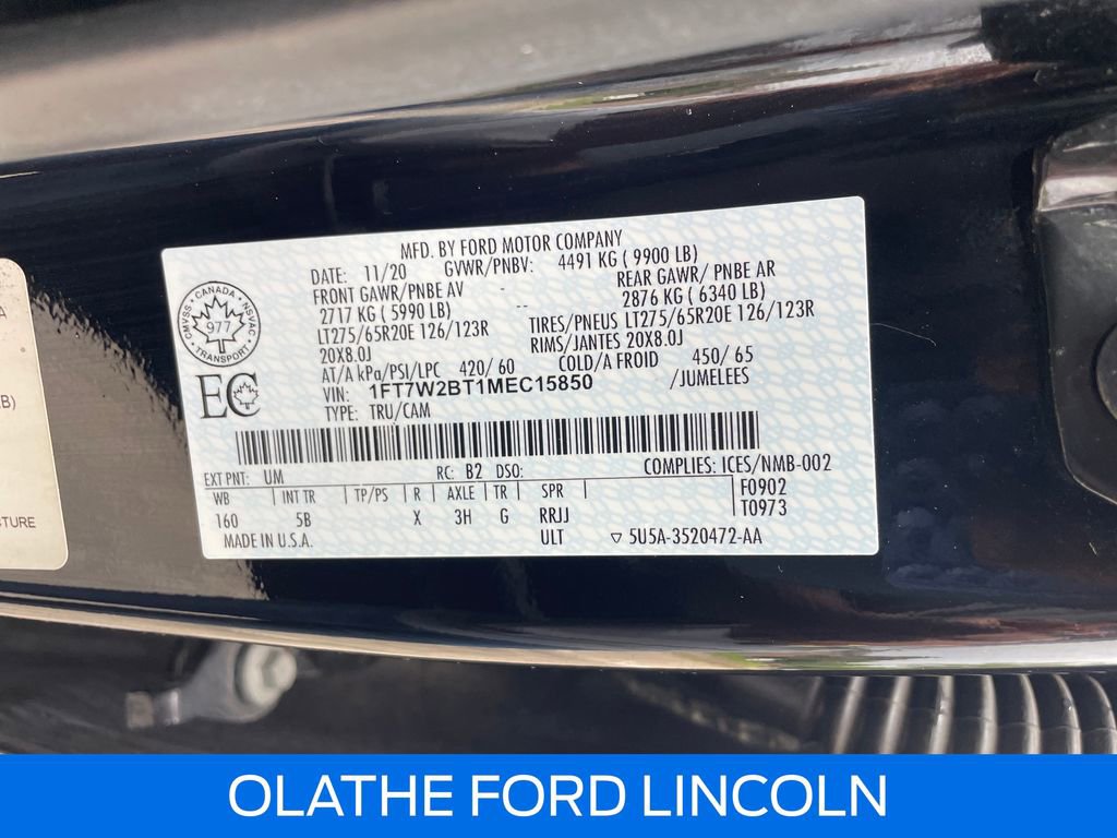 Certified 2021 Ford F250 Lariat AWD/4WD image 19