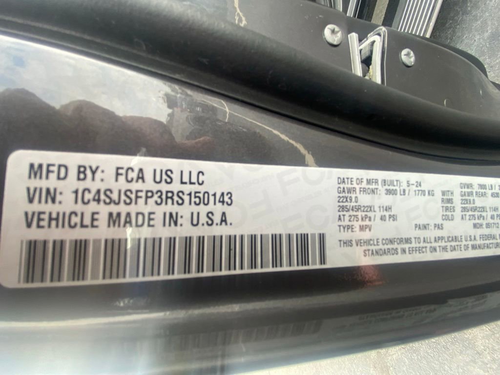 Used 2024 Jeep Grand Wagoneer L Series II w/ Quick Order Packagew 28T image 34