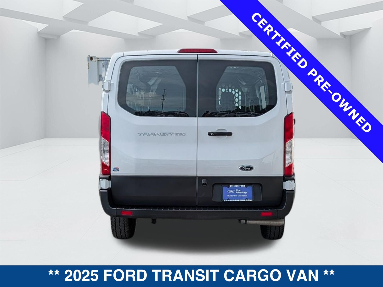 Certified 2025 Ford Transit 250 Low Roof w/ Exterior Upgrade Package RWD image 6