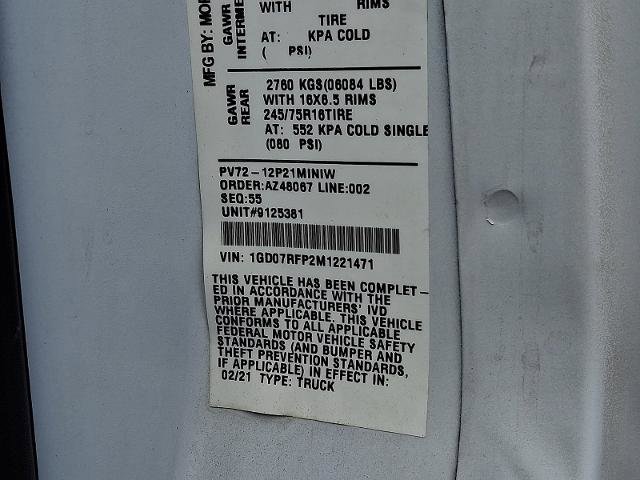 Used 2021 GMC Savana 3500 w/ Power Convenience Package RWD image 24