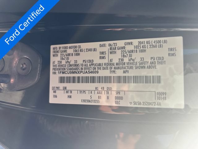 Certified 2023 Ford Escape ST-Line w/ Tech Pack #1 AWD/4WD image 24