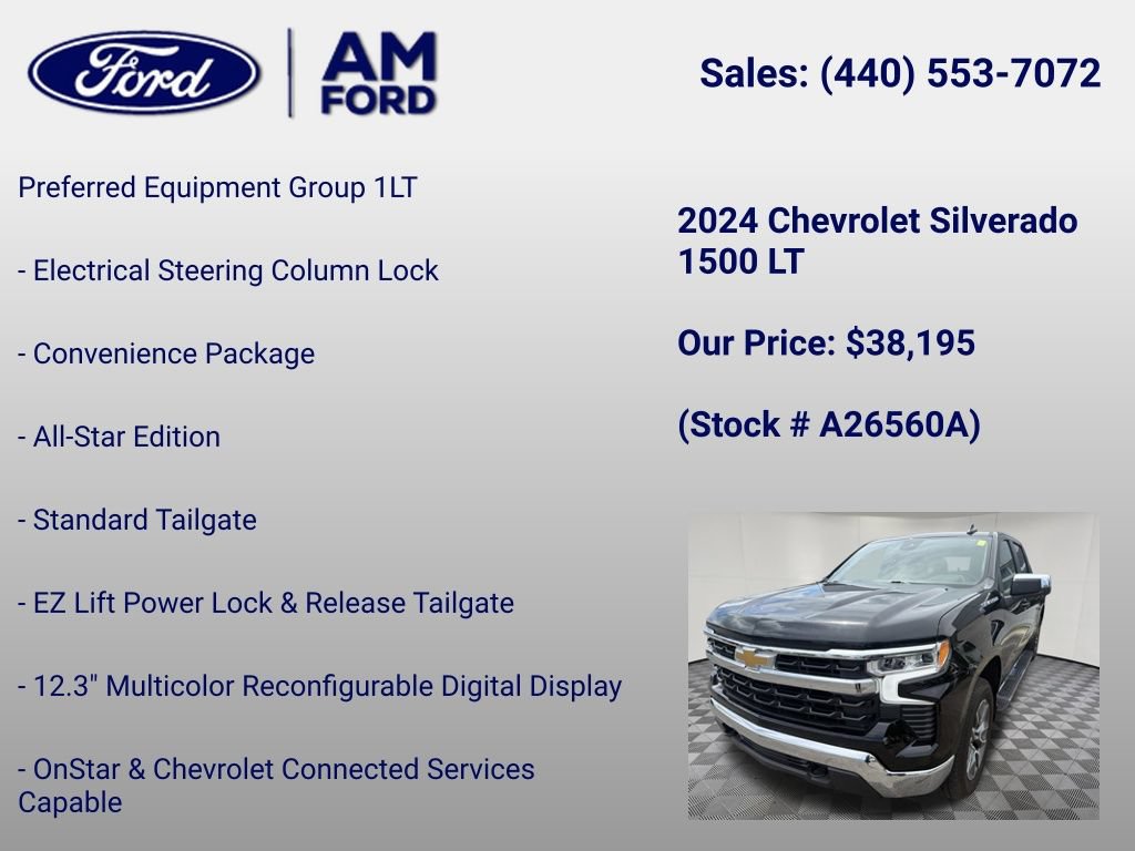 Used 2024 Chevrolet Silverado 1500 LT AWD/4WD image 18