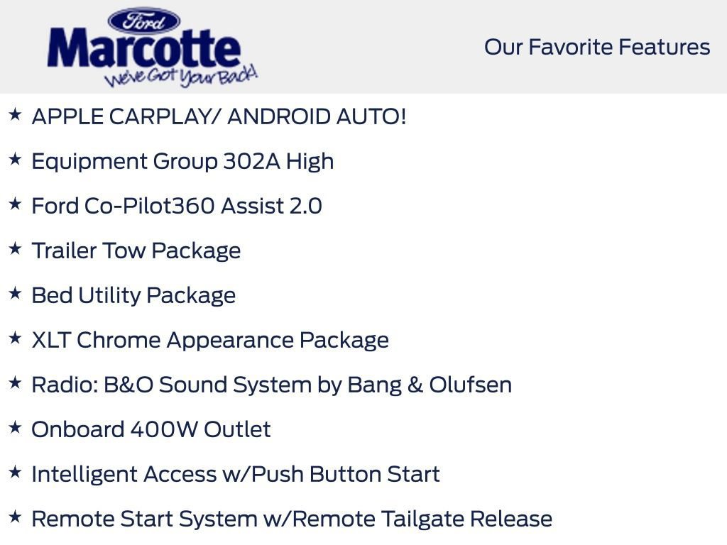 Certified 2023 Ford F150 XLT w/ Equipment Group 302A High image 37