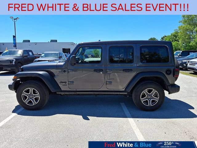 Used 2021 Jeep Wrangler Unlimited Sport w/ Sun And Sound Package AWD/4WD image 6