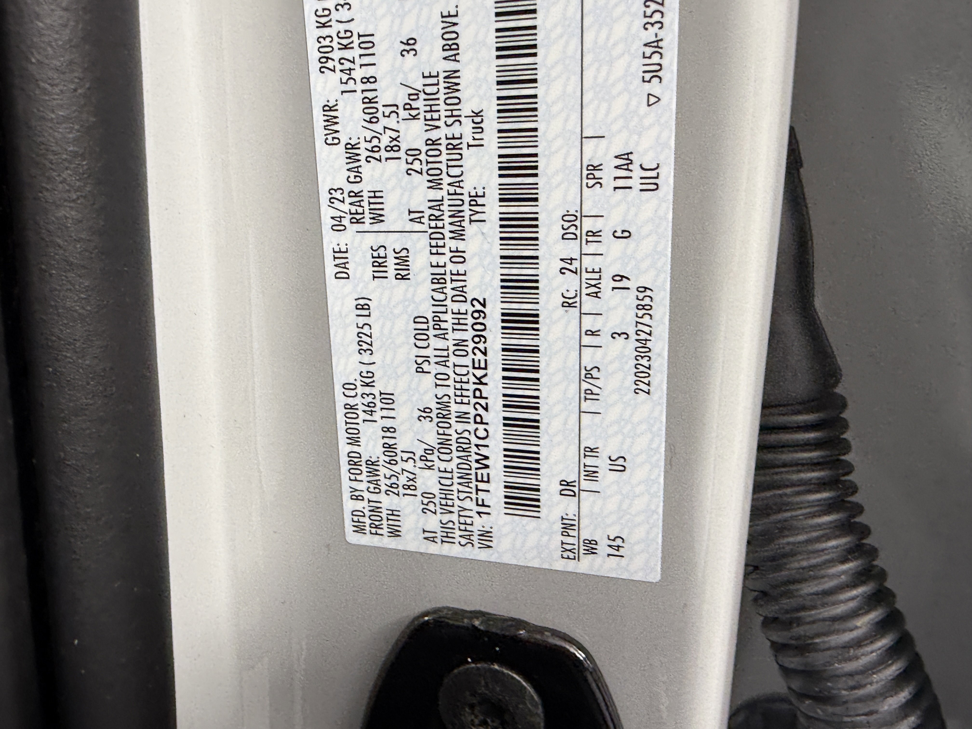 Certified 2023 Ford F150 XLT w/ Equipment Group 302A High image 31