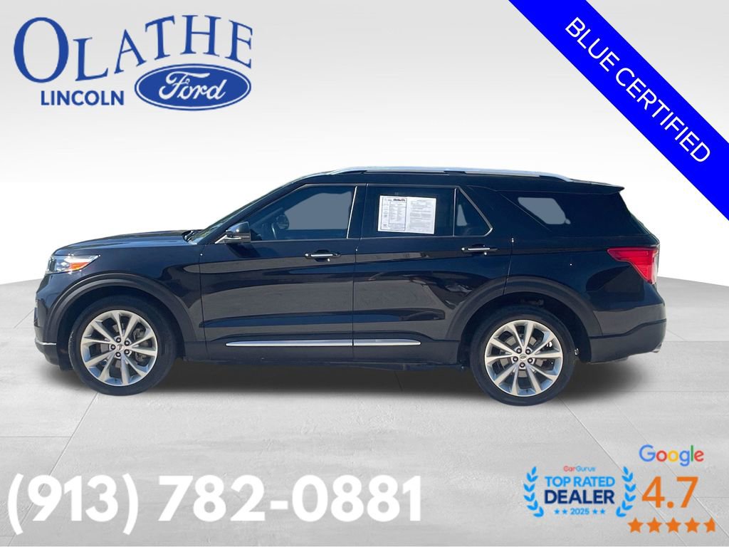 Certified 2023 Ford Explorer Platinum w/ Technology Package AWD/4WD image 2