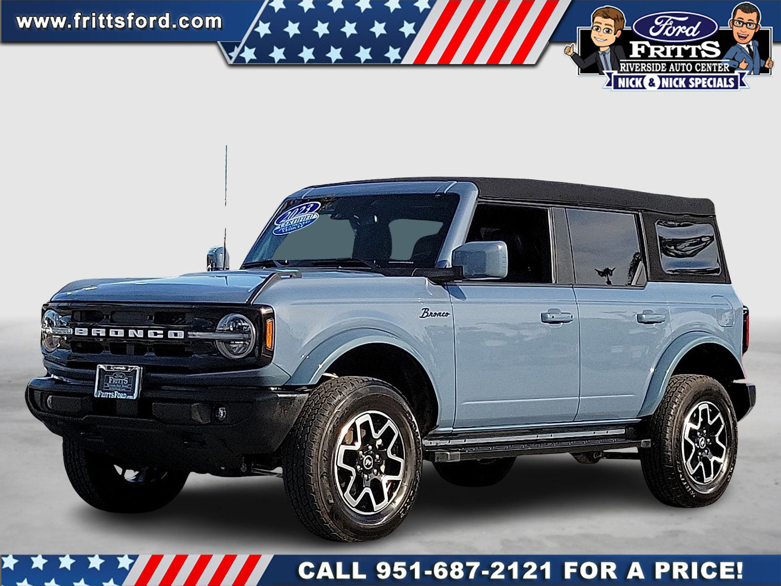 Certified 2023 Ford Bronco Outer Banks