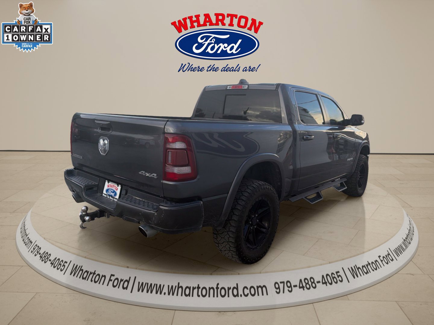 Used 2021 RAM 1500 Laramie w/ Sport Appearance Package AWD/4WD image 4