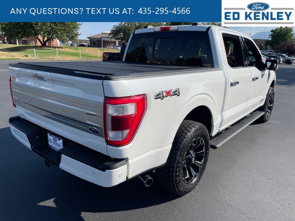 Certified 2021 Ford F150 Platinum w/ Equipment Group 701A High AWD/4WD image 37