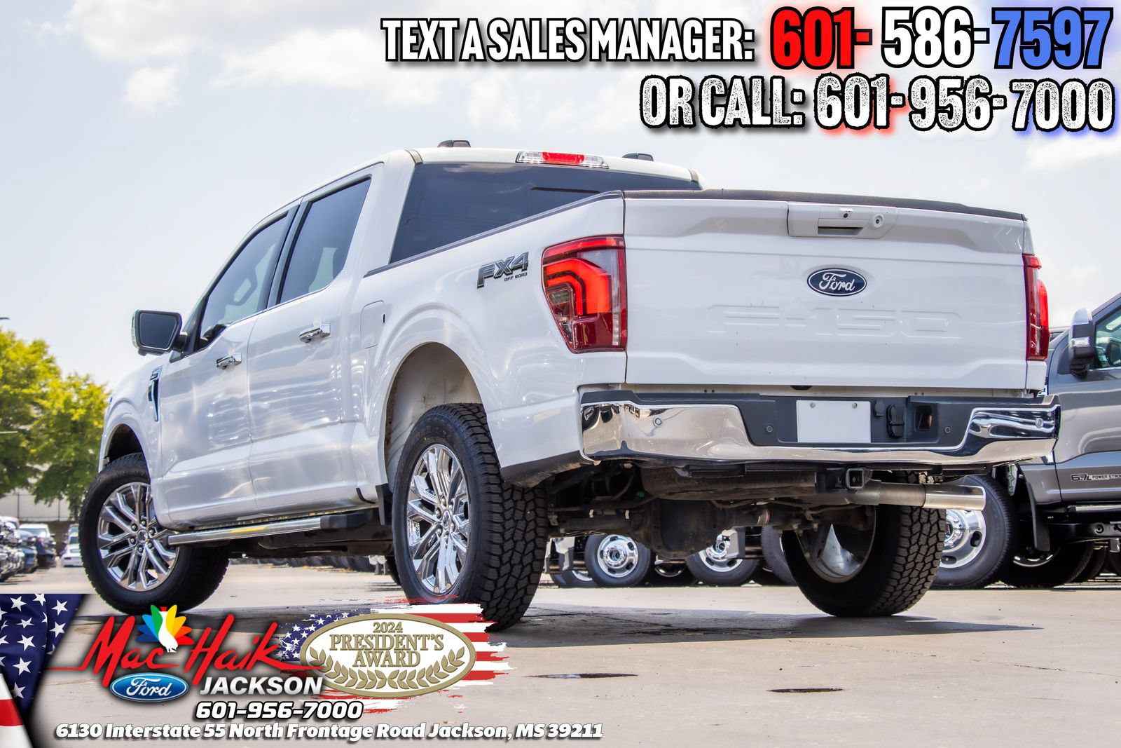 Certified 2025 Ford F150 Lariat w/ Equipment Group 501A Mid AWD/4WD image 4