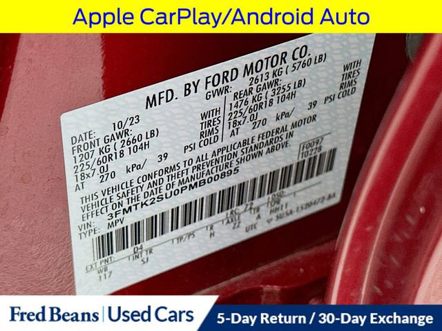 Certified 2023 Ford Mustang Mach-E California Route 1 AWD/4WD image 38
