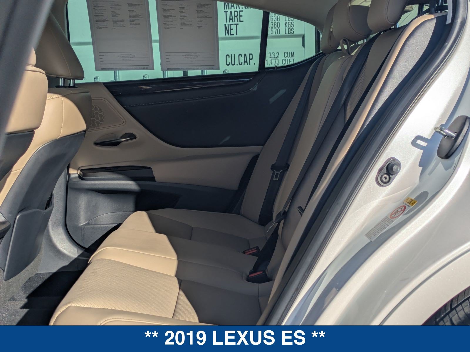 Used 2019 Lexus ES 350 w/ Premium Package FWD image 14