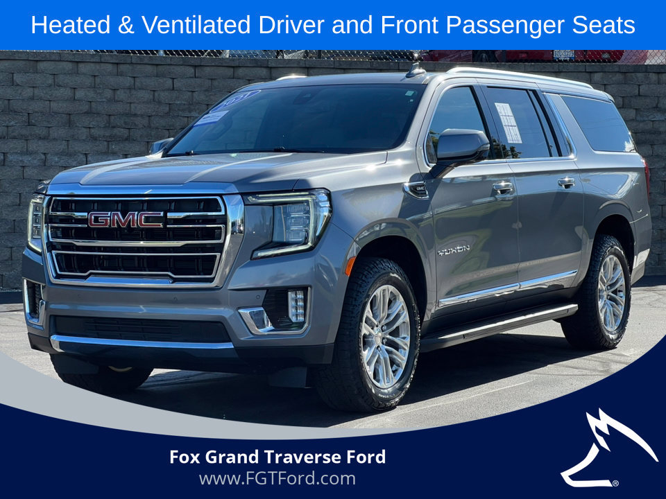 Used 2021 GMC Yukon XL SLT w/ SLT Premium Package