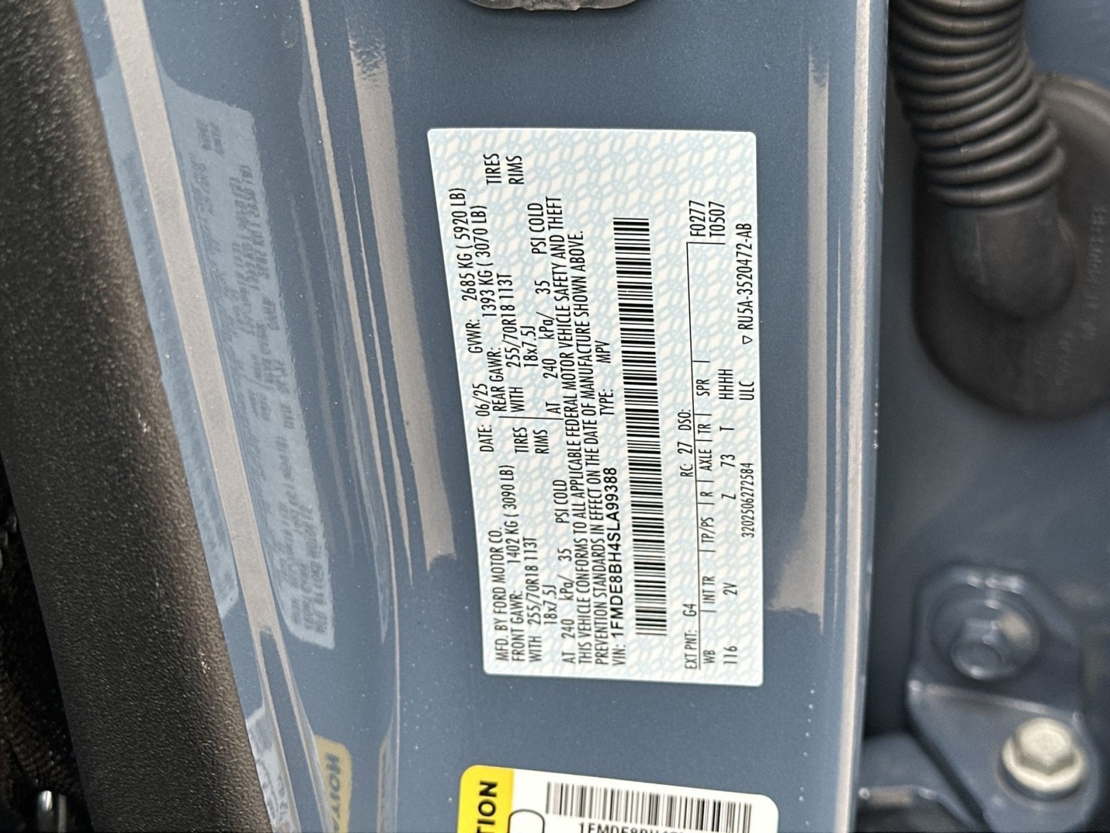 Certified 2025 Ford Bronco Outer Banks AWD/4WD image 36