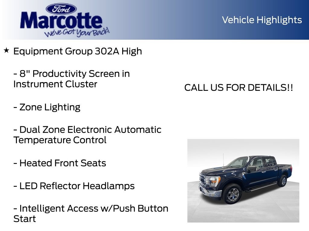Certified 2023 Ford F150 XLT w/ Equipment Group 302A High AWD/4WD image 15