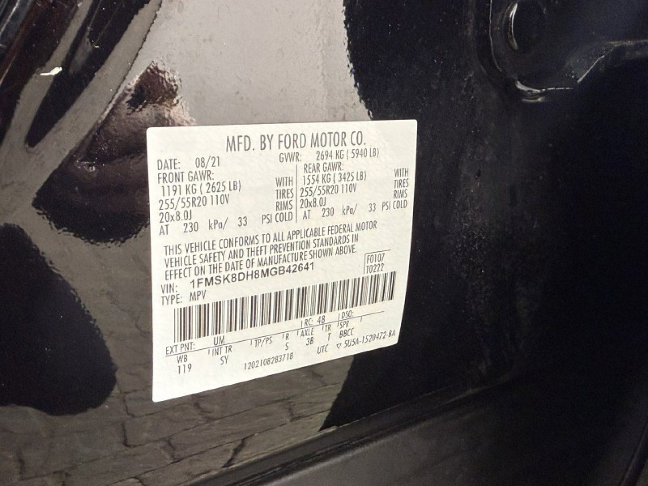 Certified 2021 Ford Explorer XLT w/ Equipment Group 202A image 23