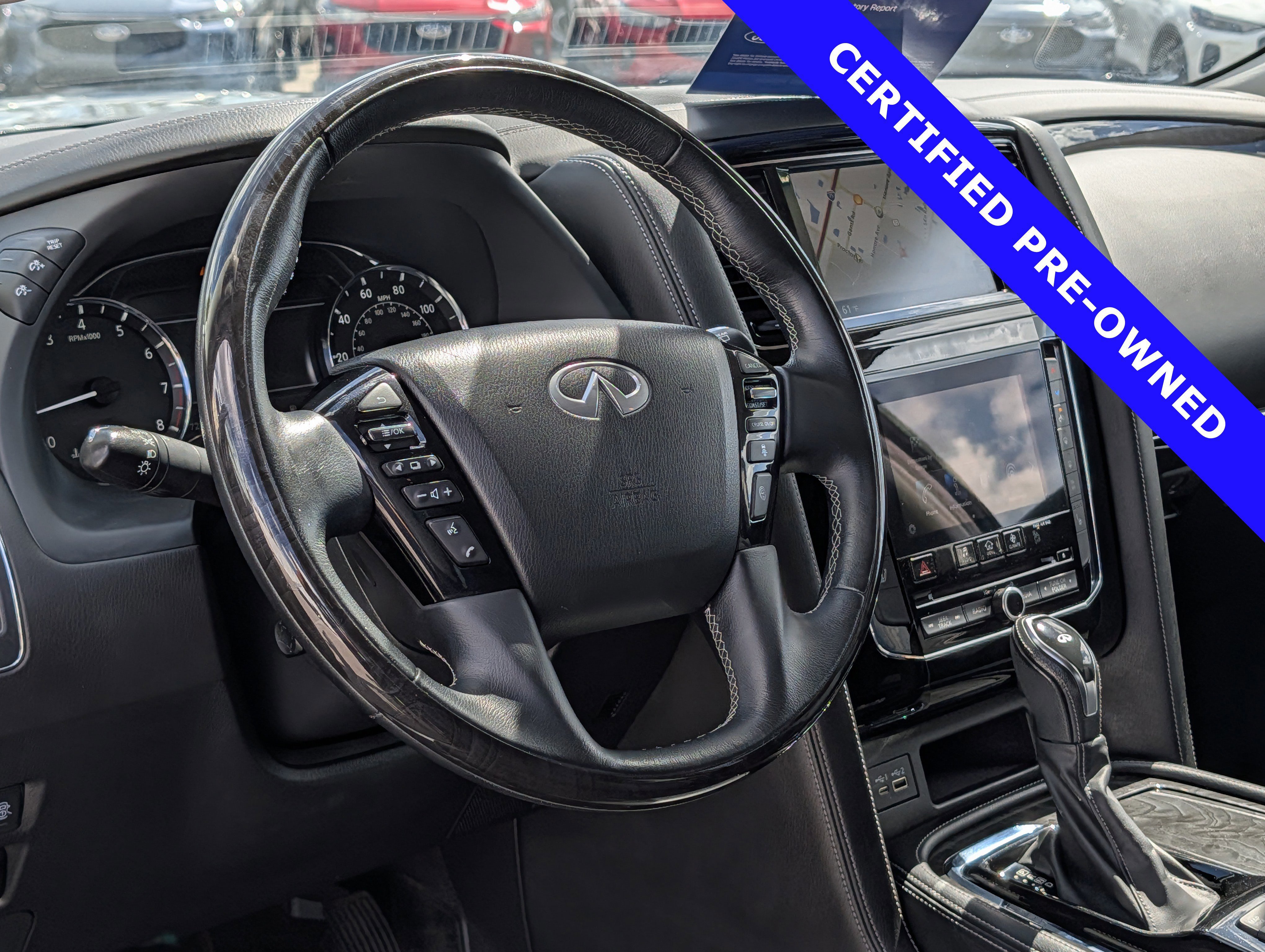 Used 2021 INFINITI QX80 Luxe image 23