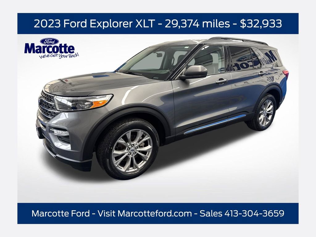 Certified 2023 Ford Explorer XLT w/ Equipment Group 202A AWD/4WD image 1