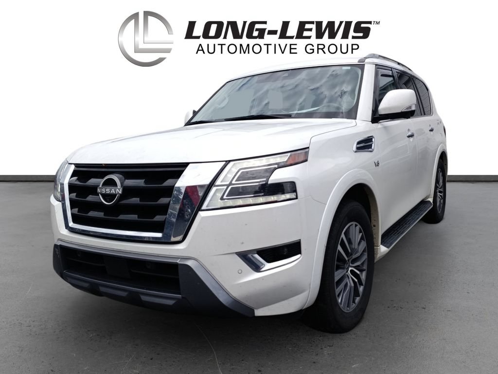Used 2022 Nissan Armada SL w/ Captain's Chairs Package