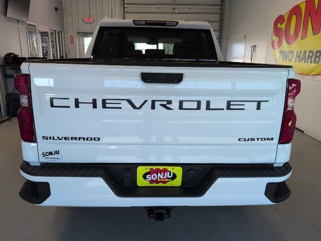 Certified 2023 Chevrolet Silverado 1500 Custom w/ LPO, Dark Essentials Package AWD/4WD image 3