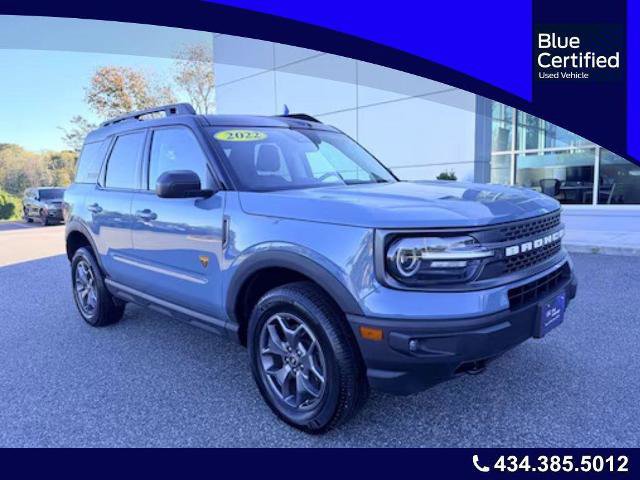Certified 2022 Ford Bronco Sport Badlands w/ Premium Package image 1