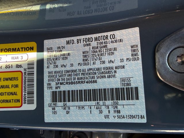 Certified 2024 Ford Bronco Sport Big Bend w/ Convenience Package AWD/4WD image 38