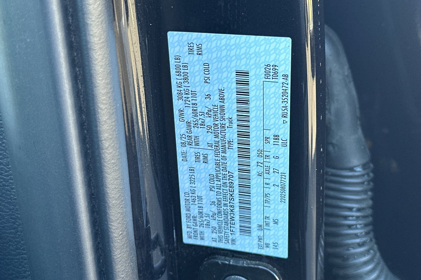 Certified 2025 Ford F150 XLT w/ Equipment Group 301A Standard RWD image 28
