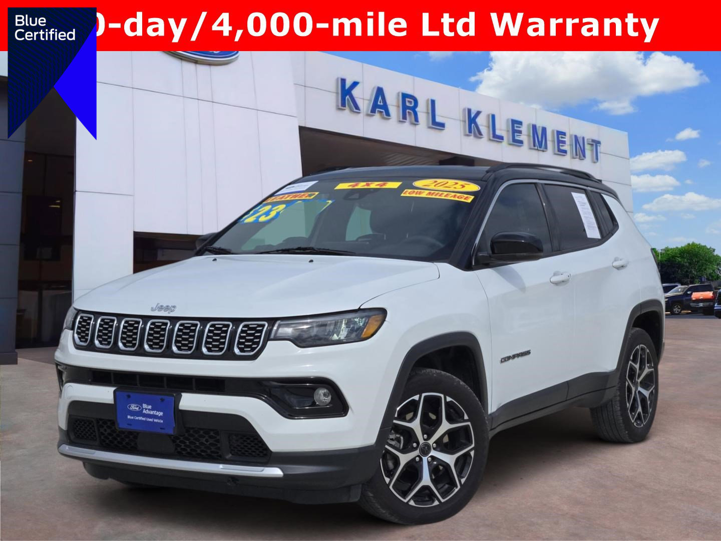 Used 2025 Jeep Compass Limited AWD/4WD image 1