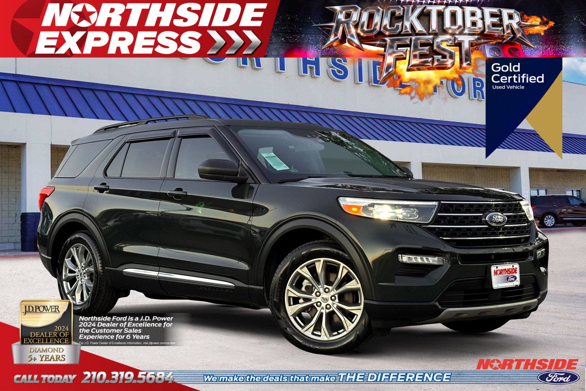 Certified 2022 Ford Explorer XLT w/ Equipment Group 202A