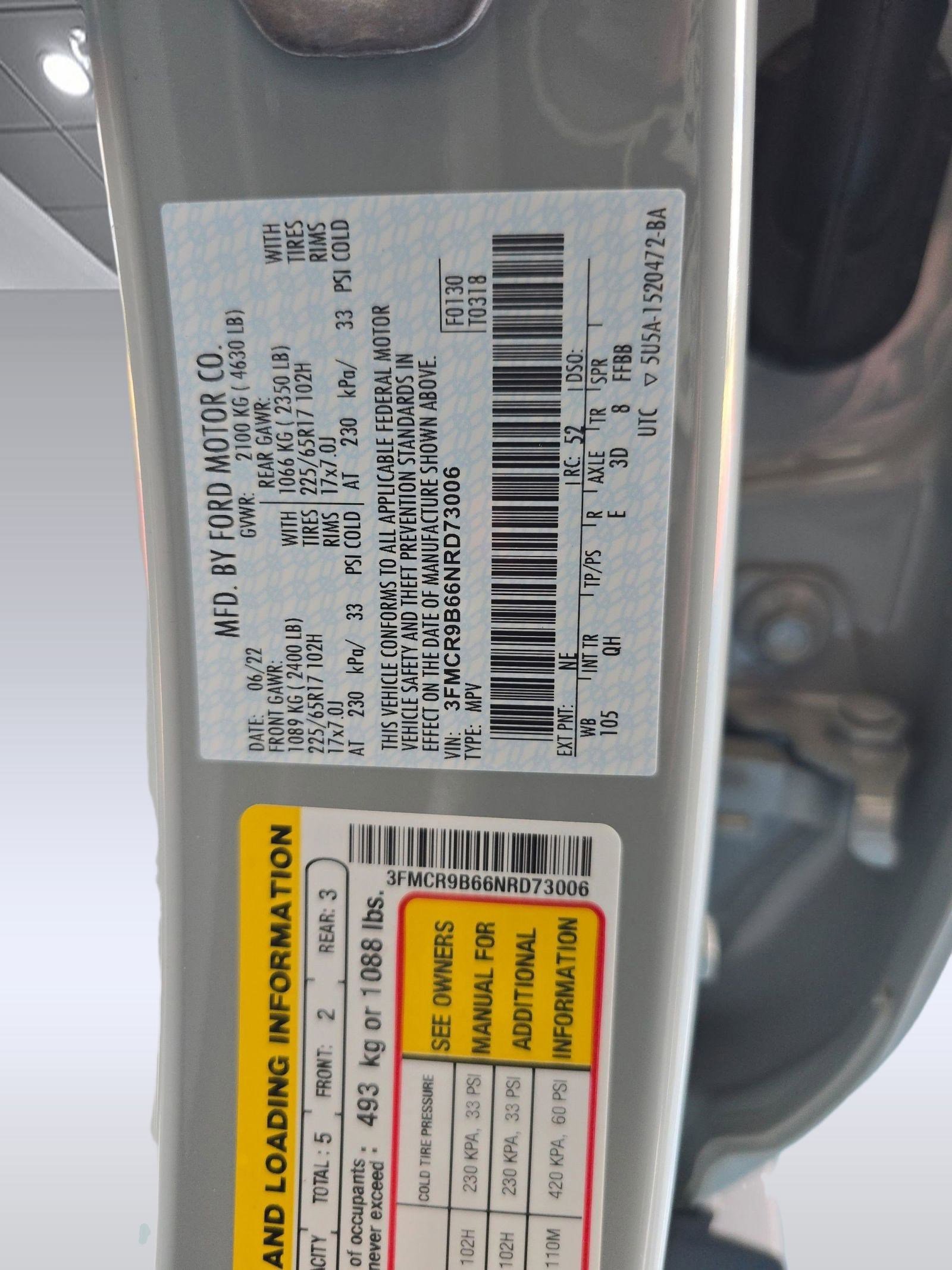 Certified 2022 Ford Bronco Sport Big Bend w/ Convenience Package image 18