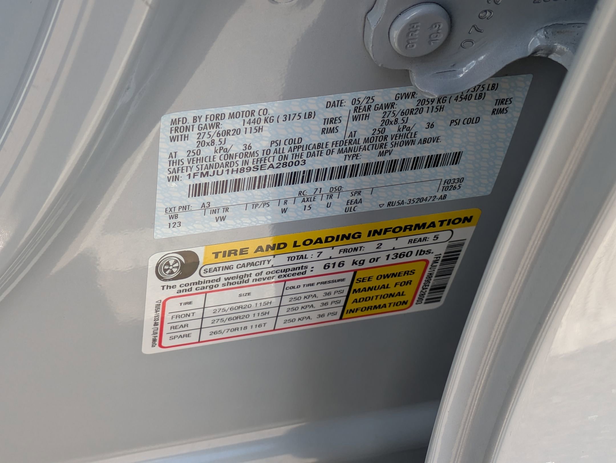 Certified 2025 Ford Expedition Active RWD image 42
