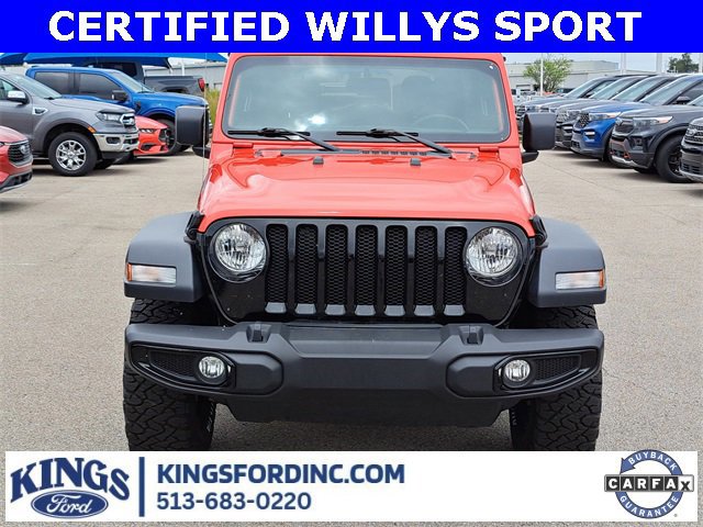 Used 2022 Jeep Wrangler Unlimited Willys image 8